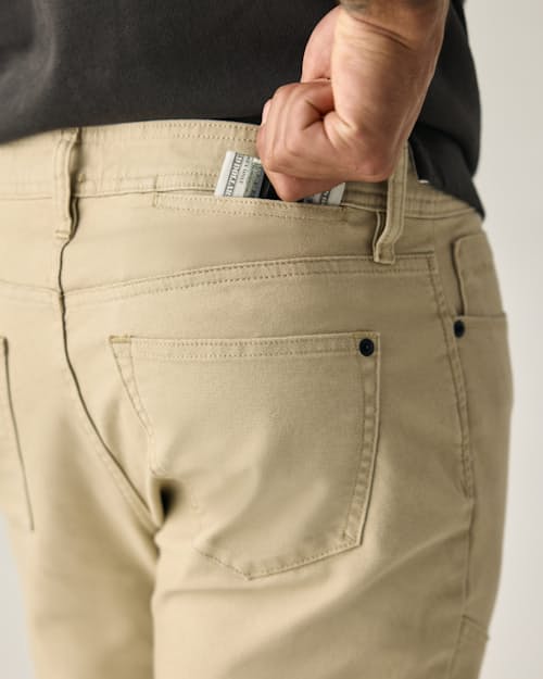 on model image of Rover Double-Knee Work Pant - HB Slim