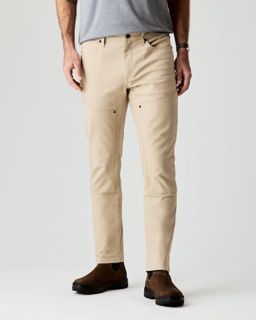 lifestyle image of Rover Double-Knee Work Pant - HB Slim
