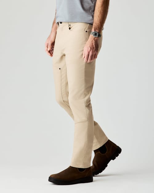 lifestyle image of Rover Double-Knee Work Pant - HB Slim