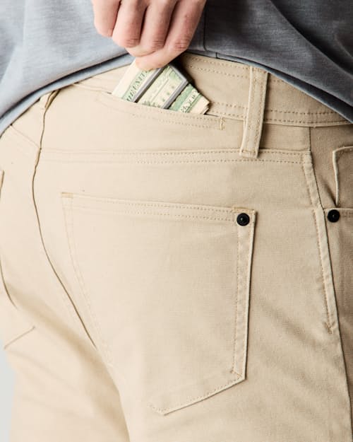 lifestyle image of Rover Double-Knee Work Pant - HB Slim