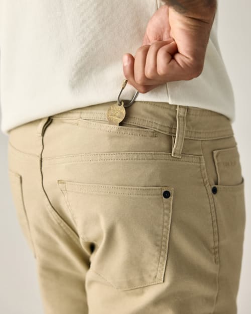 on model image of Rover Double-Knee Work Pant - HB Straight