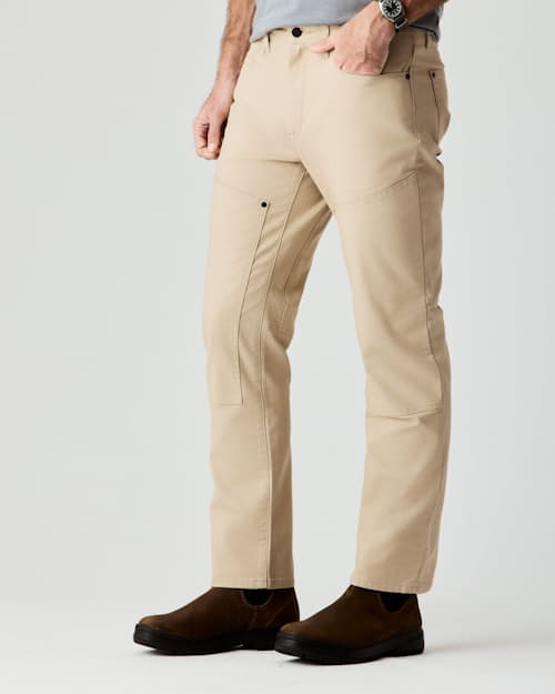 lifestyle image of Rover Double-Knee Work Pant - HB Straight
