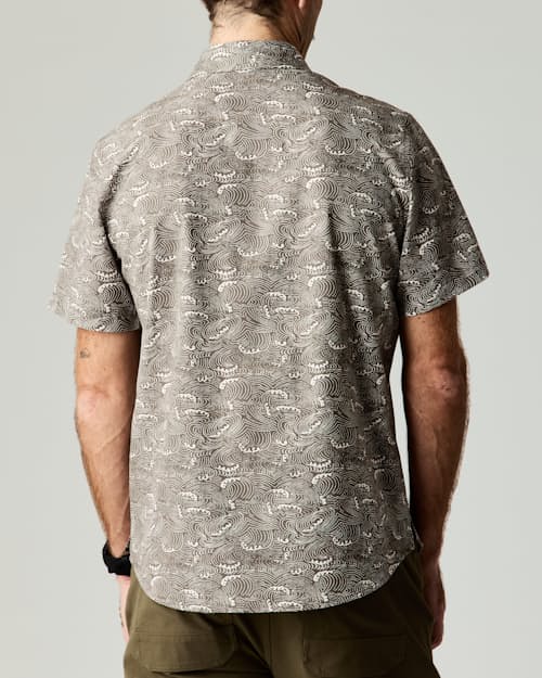 on model image of Airweave Performance Shirt