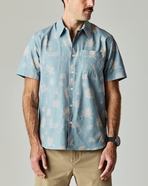 on model image of Airweave Performance Shirt