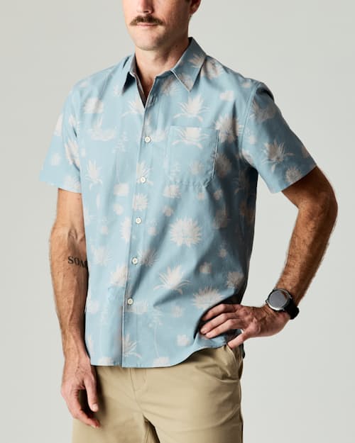 on model image of Airweave Performance Shirt