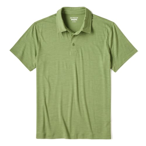 laydown image of 72-Hour Merino Polo Shirt
