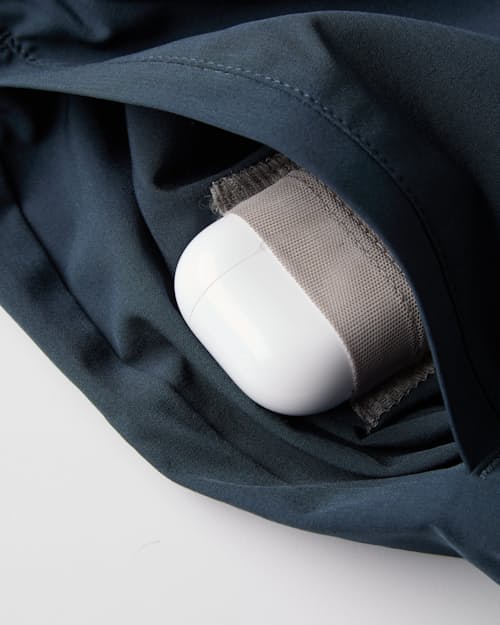 laydown detail image of Performance Lined Swim Trunks - 5"