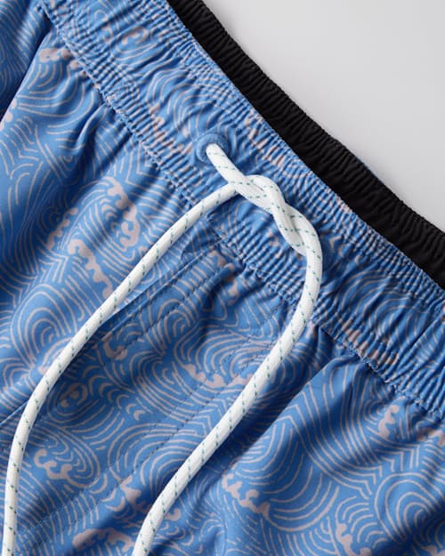 laydown detail image of Performance Lined Swim Trunks - 5"