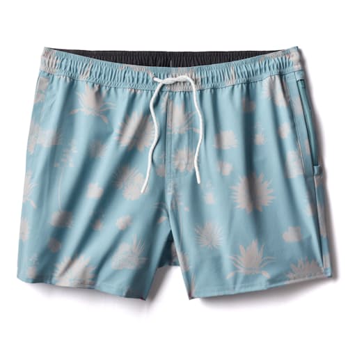 laydown image of Performance Lined Swim Trunks - 5"