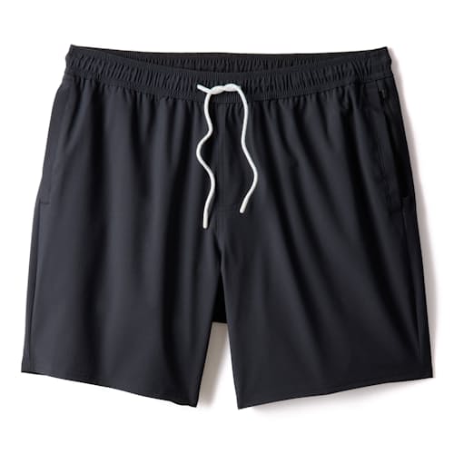 laydown image of Performance Lined Swim Trunks - 7"