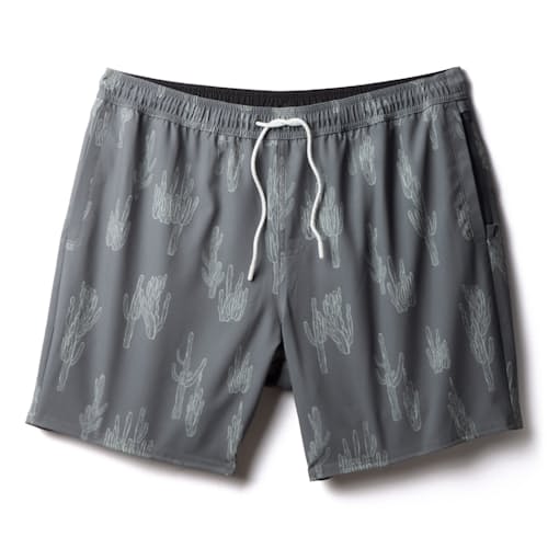 laydown image of Performance Lined Swim Trunks - 7"