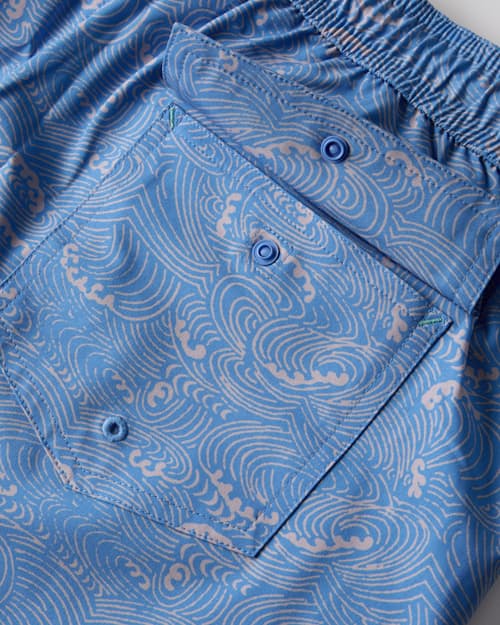 laydown detail image of Performance Lined Swim Trunks - 7"