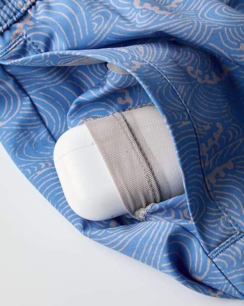 laydown detail image of Performance Lined Swim Trunks - 7"