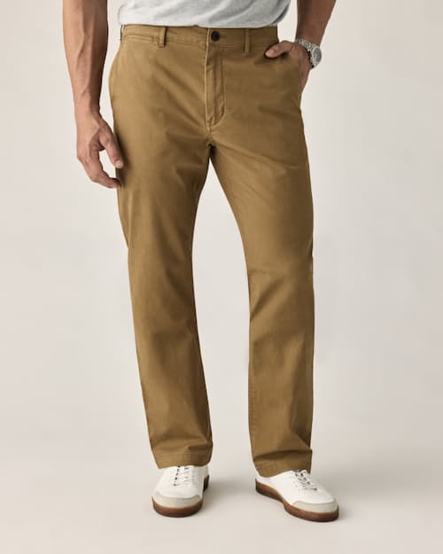 on model image of 365 Chino Pant - HB Athletic Straight