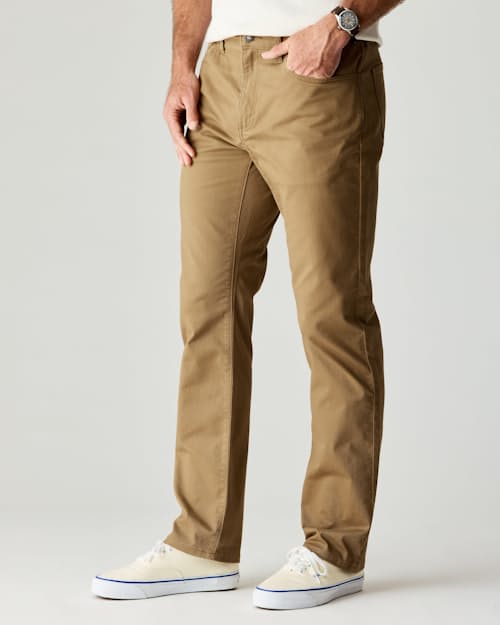 lifestyle image of 365 5-Pocket Pant - HB Athletic Straight