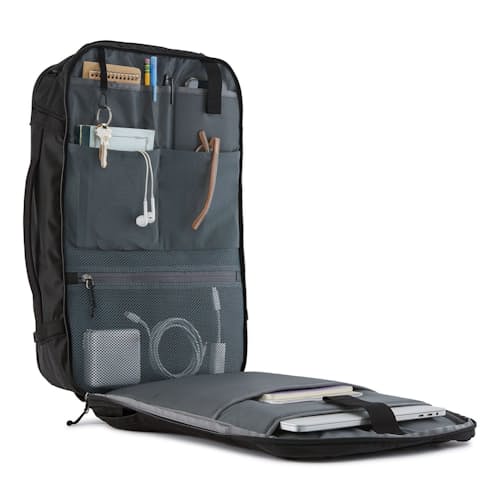 laydown image of Black Hole Mini MLC Travel Backpack