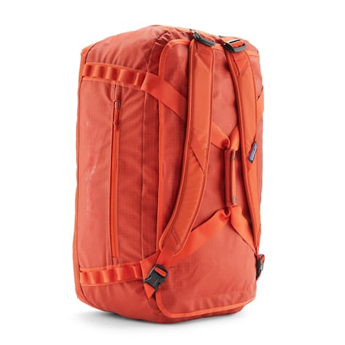 lifestyle image of Black Hole Duffel Bag - 55L