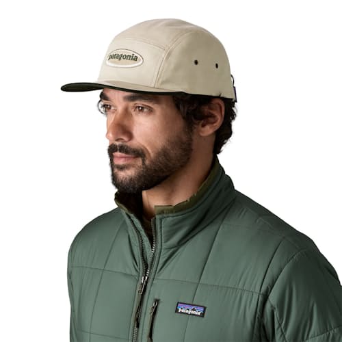 on model image of Graphic Maclure Hat