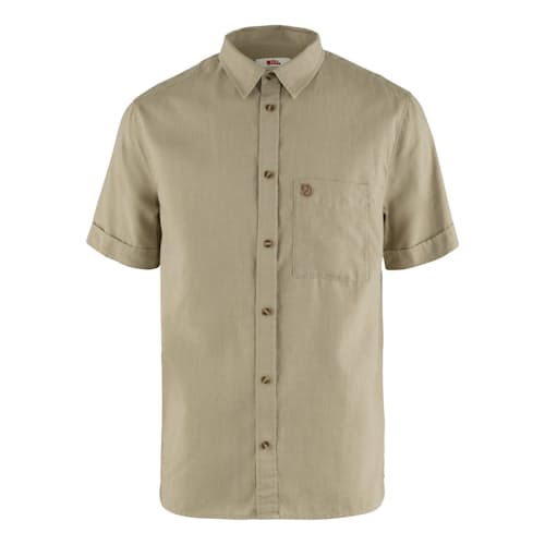 laydown image of Ovik Travel Long Sleeve Shirt