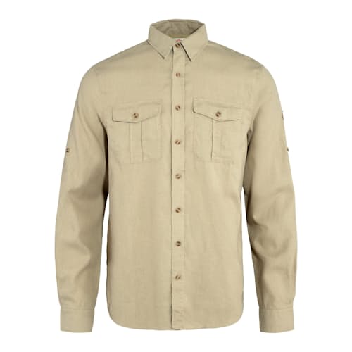 laydown image of Ovik Travel Long Sleeve Shirt
