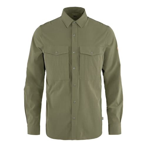 laydown image of Abisko Trekking Long Sleeve Shirt