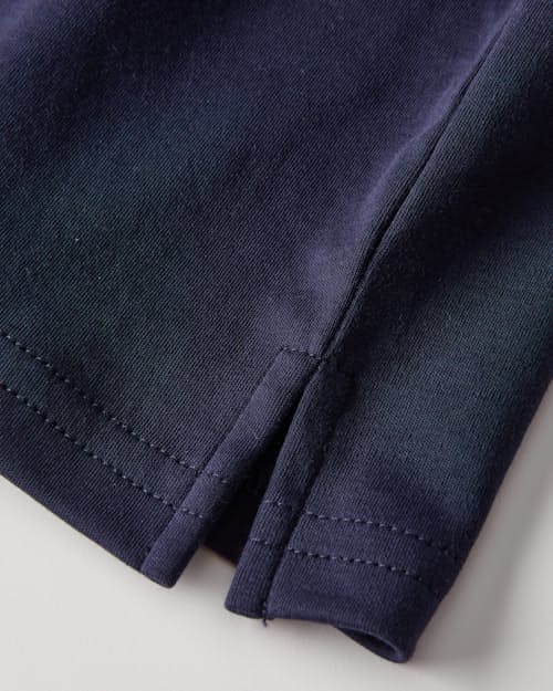 laydown detail image of AloeKnit Polo Shirt