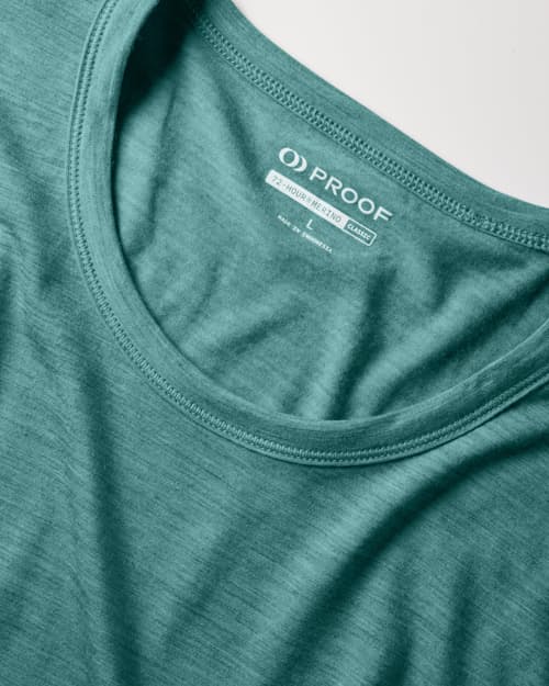 laydown detail image of 72-Hour Merino T-Shirt - Classic Fit