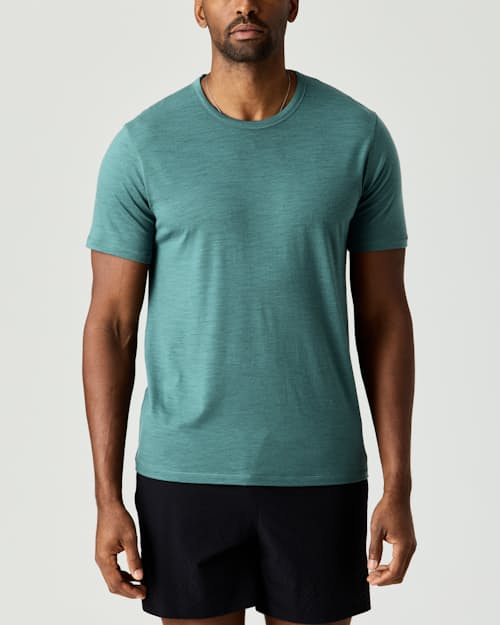 on model image of 72-Hour Merino T-Shirt - Classic Fit