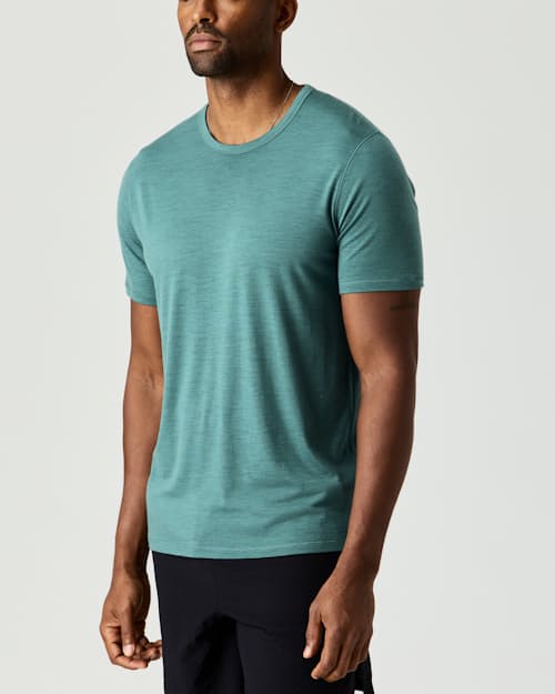 on model image of 72-Hour Merino T-Shirt - Classic Fit