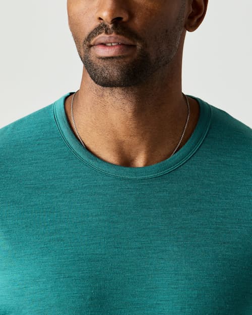on model image of 72-Hour Merino T-Shirt - Classic Fit