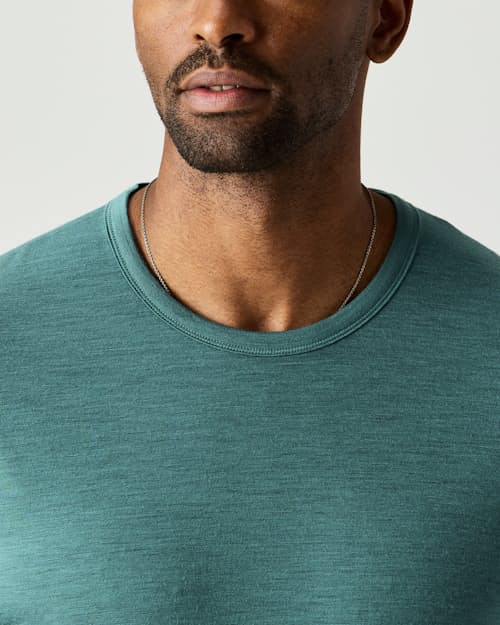 on model image of 72-Hour Merino T-Shirt - Classic Fit