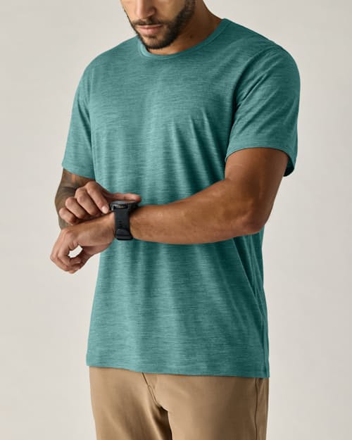 on model image of 72-Hour Merino T-Shirt - Classic Fit