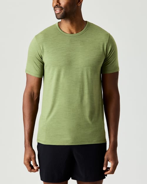 on model image of 72-Hour Merino T-Shirt - Classic Fit