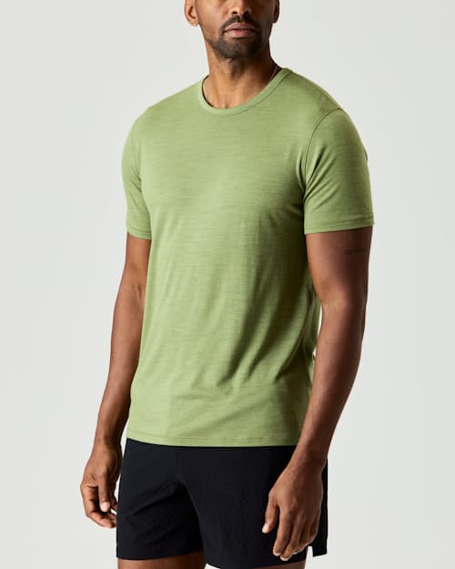 on model image of 72-Hour Merino T-Shirt - Classic Fit
