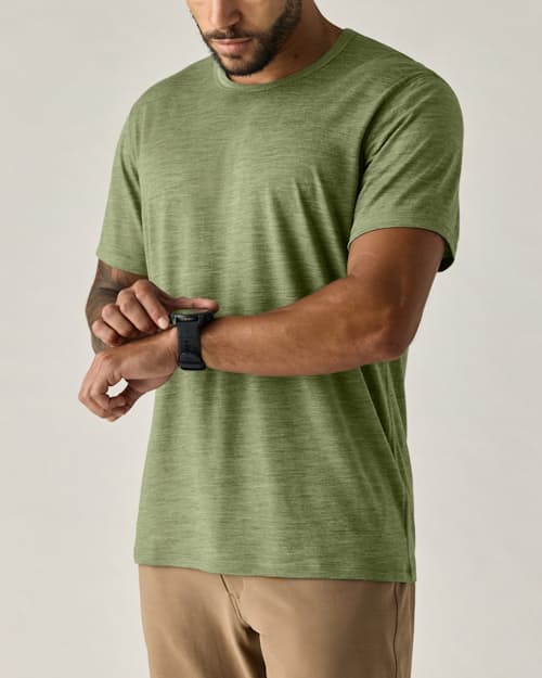 on model image of 72-Hour Merino T-Shirt - Classic Fit