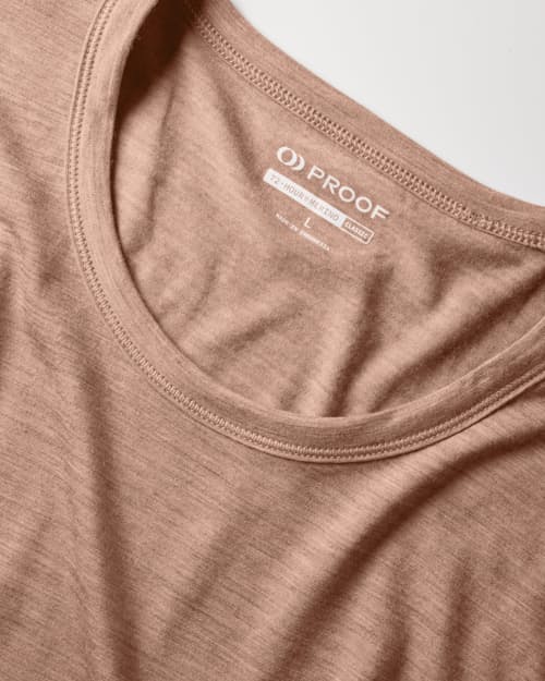 laydown detail image of 72-Hour Merino T-Shirt - Classic Fit