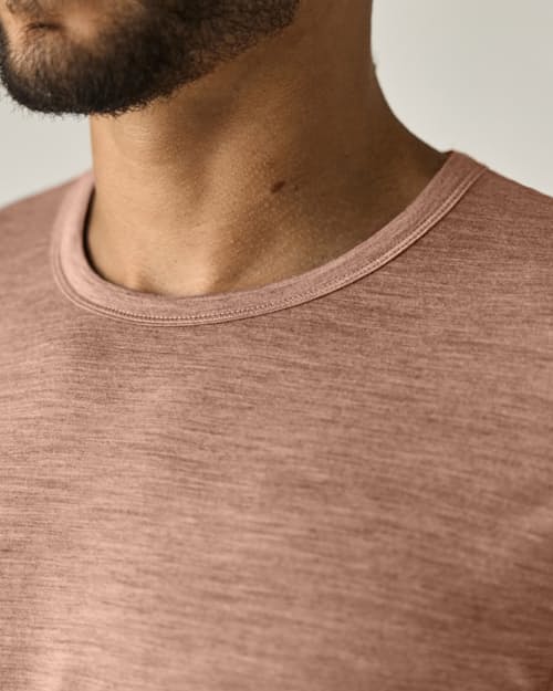 on model image of 72-Hour Merino T-Shirt - Classic Fit
