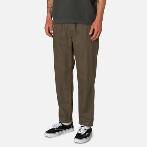 on model image of Isaiah Cotton Linen Local Pant
