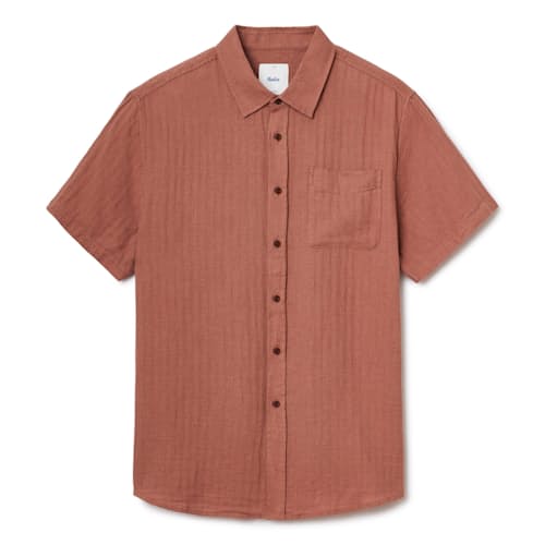 laydown image of Alan Short Sleeve Shirt