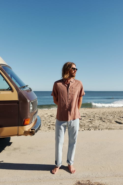 lifestyle image of Alan Short Sleeve Shirt