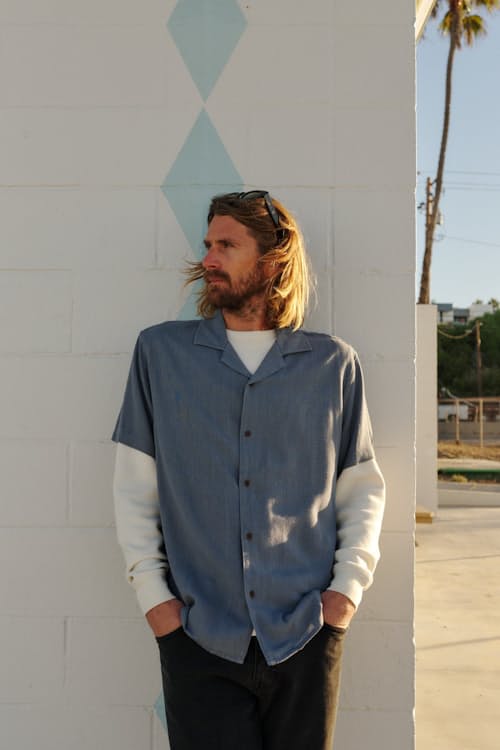 lifestyle image of Teller Camp Short Sleeve Shirt