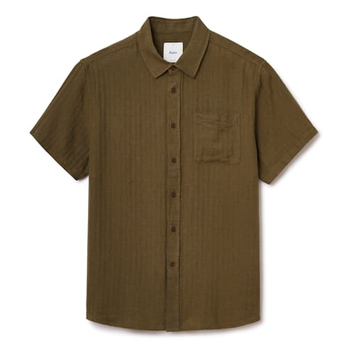 laydown image of Alan Short Sleeve Shirt