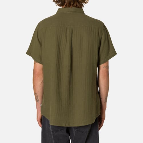 on model image of Alan Short Sleeve Shirt