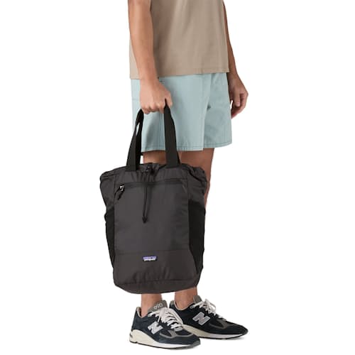 on model image of Terravia Tote Pack