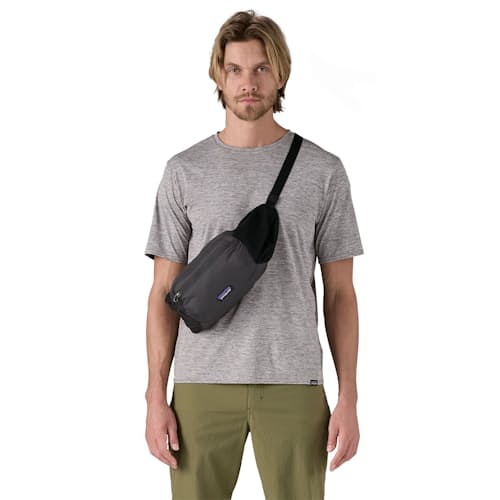 on model image of Terravia Hip Pack 5L