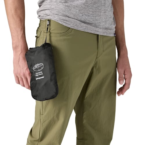 on model image of Terravia Hip Pack 5L