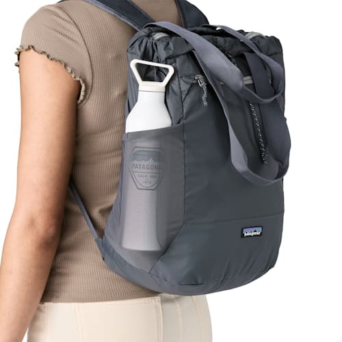 on model image of Terravia Tote Pack