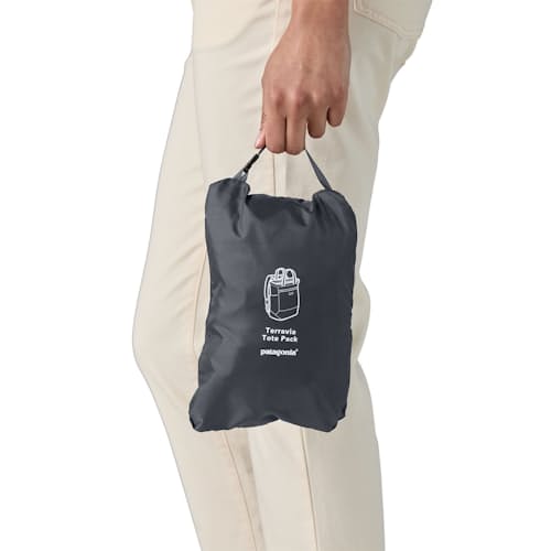 on model image of Terravia Tote Pack