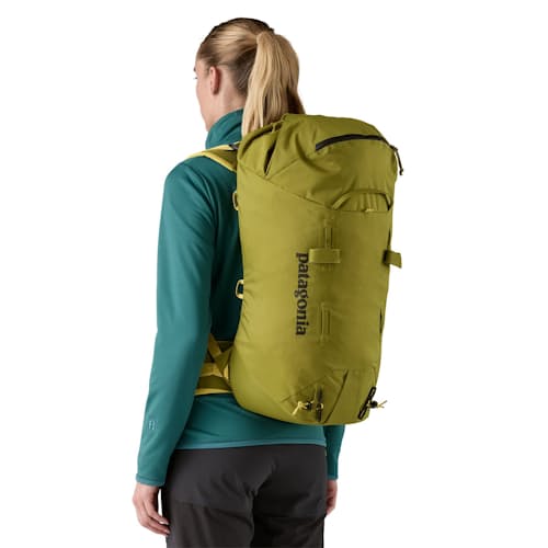 on model image of Ascensionist Climbing Pack 35L