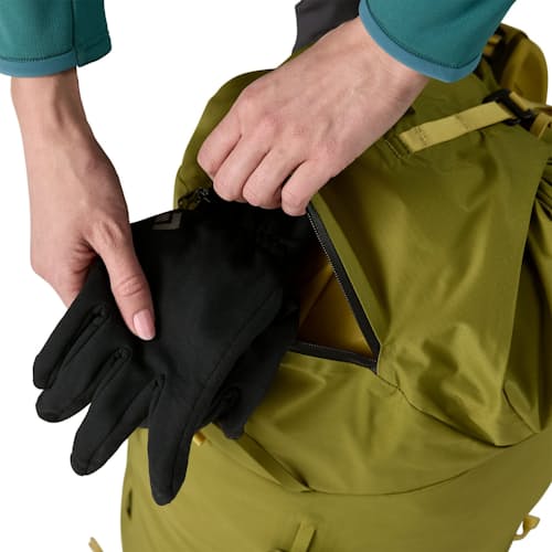 on model image of Ascensionist Climbing Pack 35L